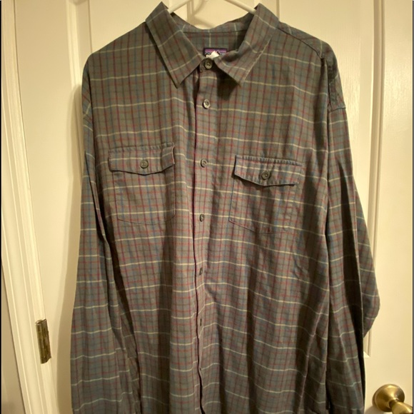 patagonia buckshot shirt